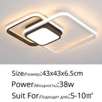 Modern LED Chandelier for Dining Living Kitchen Hall Indoor Lighting