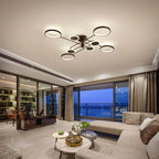 LED Dimmable Ceiling Chandeliers: Modern Style for Living, Dining, Bedroom, Kitchen Décor