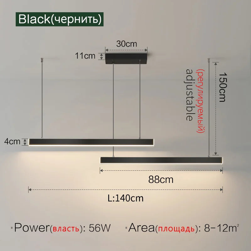 Nordic Dining Table Lamp: Creative & Modern Chandelier for Dining Room
