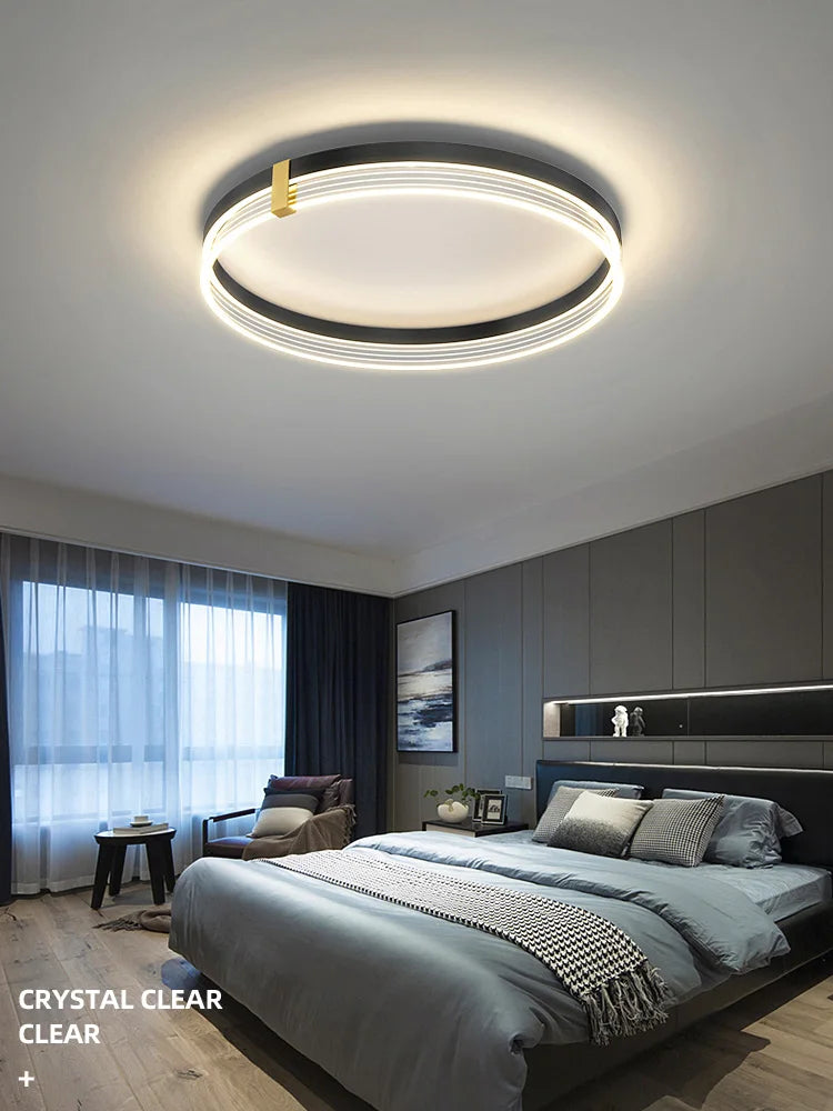 Nordic Light Luxury Foyer Ceiling Lamp - Modern, Simple, Elegant Lighting