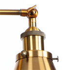 Elegant Gold Wall Sconce for Garden Corridor Lighting