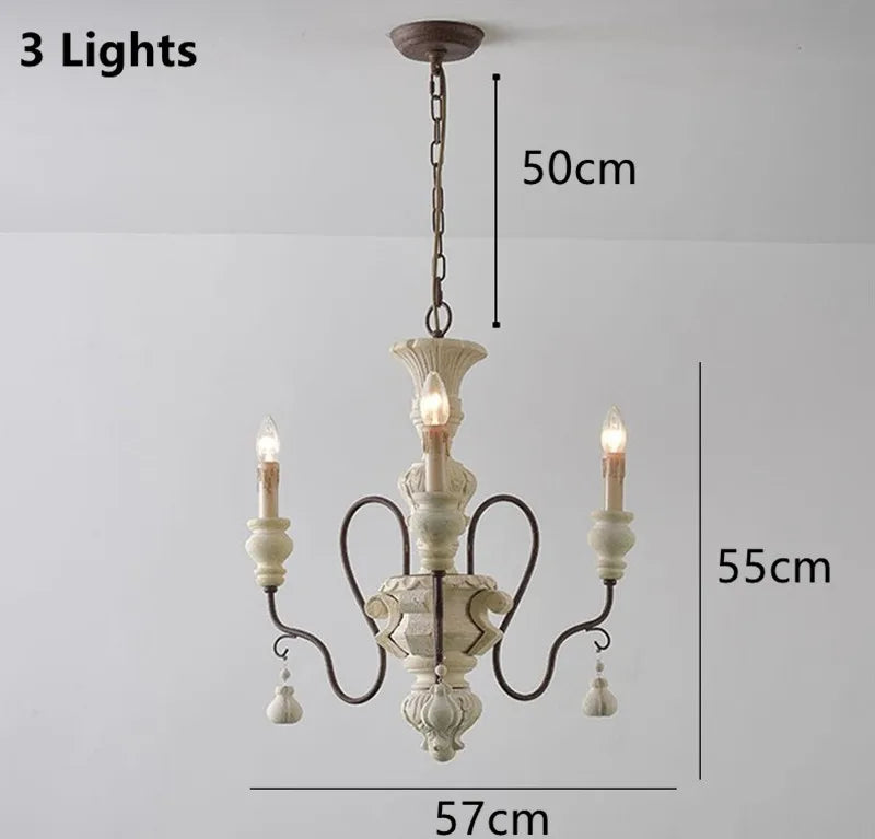 Rustic Iron Pendant Chandelier Vintage Industrial Lamps Ceiling Lighting Fixtures