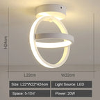 Modern LED Ceiling Lamp for Indoor Lighting Minimalist Chandelier