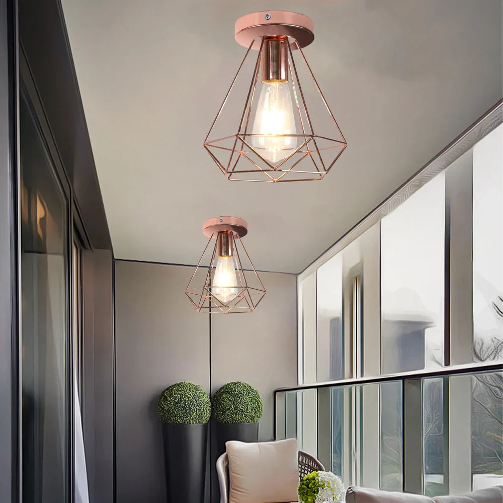 Industrial Ceiling Light - Modern Nordic Iron Lamp Shade for Home Decor