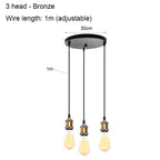 Vintage Industrial Spider Chandelier Ceiling Pendant Light - DIY Art Suspension Decor