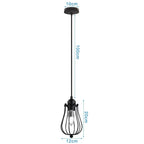 Industrial LED Pendant Ceiling Light for Home Living Room Kitchen Decor