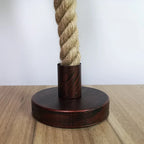 Vintage Rope Pendant Light Industrial Loft Bar Lamp
