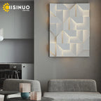 Geometric Art Indoor Wall Lamp for Bedroom Living Room Staircase Home Decor