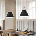 Vintage Modern Wood Pendant Lamp | Nordic Industrial LED Hanging Light