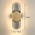 LED Wall Light: Modern Bedroom Bedside Lamp, Living Room Sconce, Home Decor Lighting