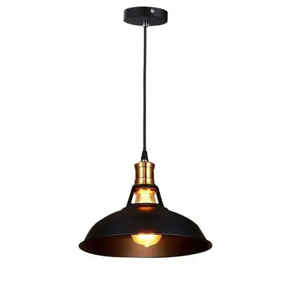 Iron Pendant Light Vintage Loft Bar Lighting Nordic Handing Lampshade