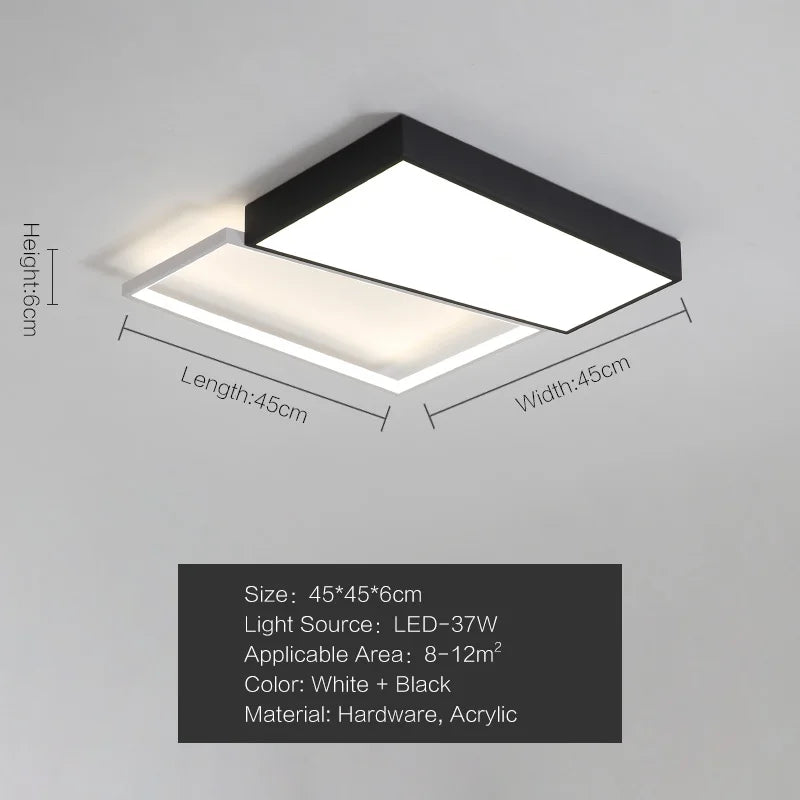 Bedroom Lamp Ceiling Light Modern Simple Luxury Nordic Style