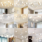 Retro Industrial Loft Sputnik Chandelier for Home Decor Dinning Cafe Bar