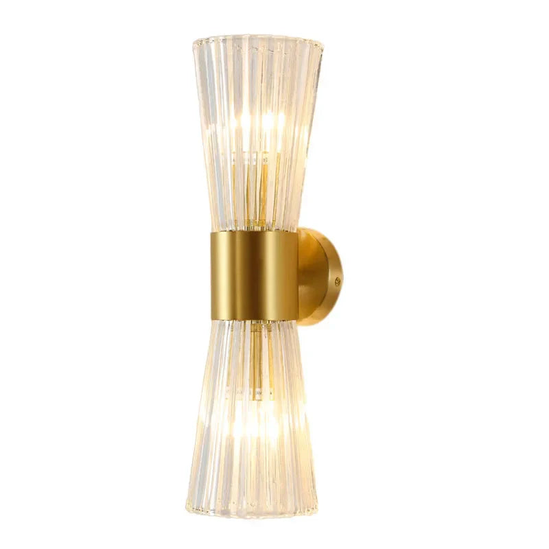 Crystal Wall Sconce: Modern Home Indoor Lighting for Living Room, Staircase & Hallway