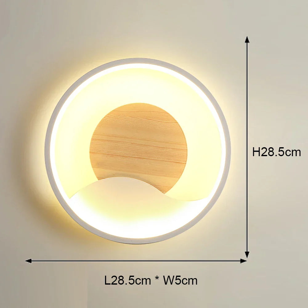 LED Wall Light: Modern Bedroom Bedside Lamp, Living Room Sconce, Home Decor Lighting