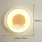 LED Wall Light: Modern Bedroom Bedside Lamp, Living Room Sconce, Home Decor Lighting