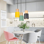 Vintage Modern Wood Pendant Lamp | Nordic Industrial LED Hanging Light