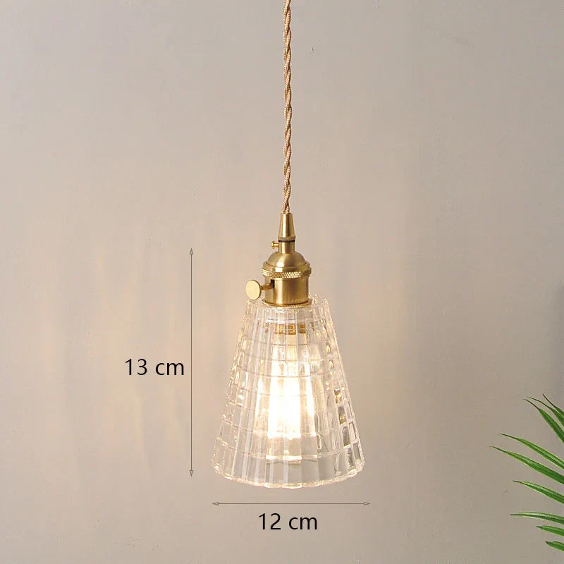 Scandinavian Glass Chandelier Lighting Modern Classic Decorative LED Pendant