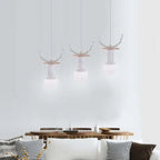 Wood Antler Pendant Lights LED Kitchen Island Bar Children's Room Home Decor