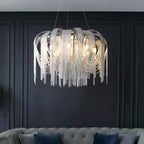 Tassel Luxury Chandelier: Postmodern Elegance for Living Room, Restaurant, Bedroom, Hotel