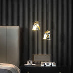 Crystal Square Rhombic LED Chandelier for Duplex Villa Living Room & Restaurant