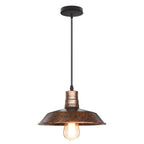 Iron Pendant Light Vintage Loft Bar Lighting Nordic Handing Lampshade