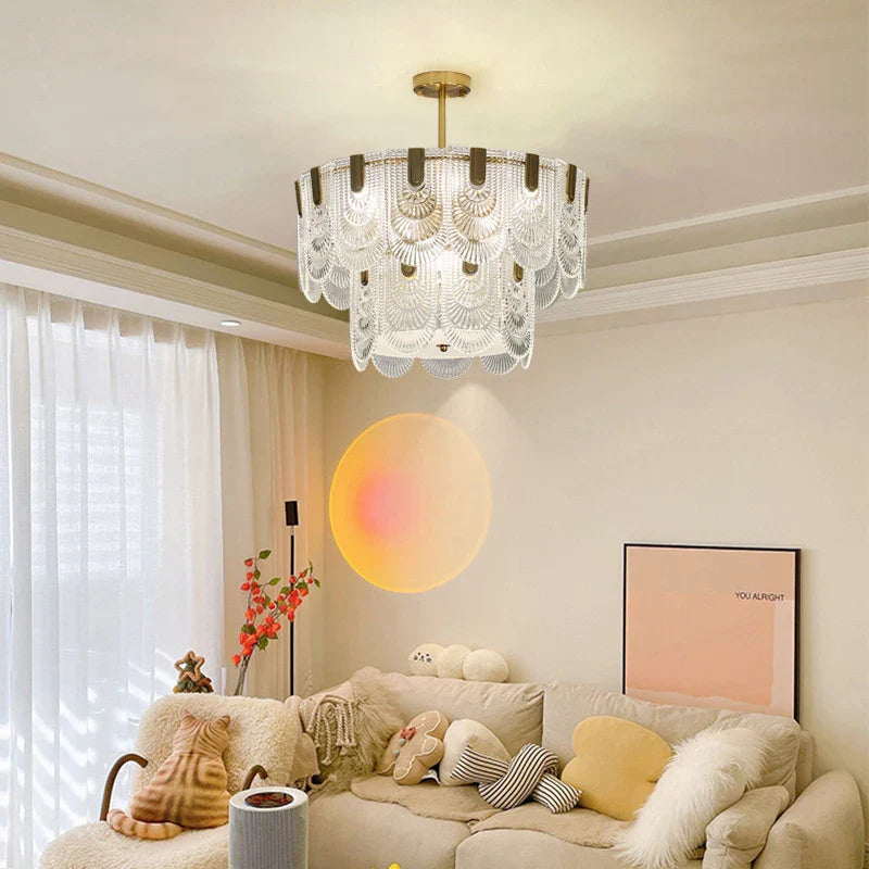 Luxe Palace Ceiling Chandelier - Elegant LED Lighting for Home and Hotel