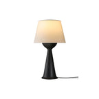 Hourglass Wood Table Lamp