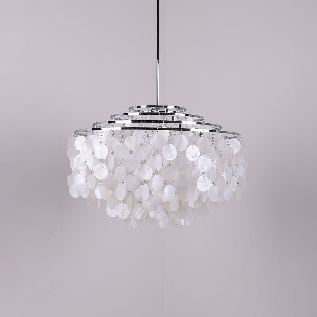 Round Shell Chandelier