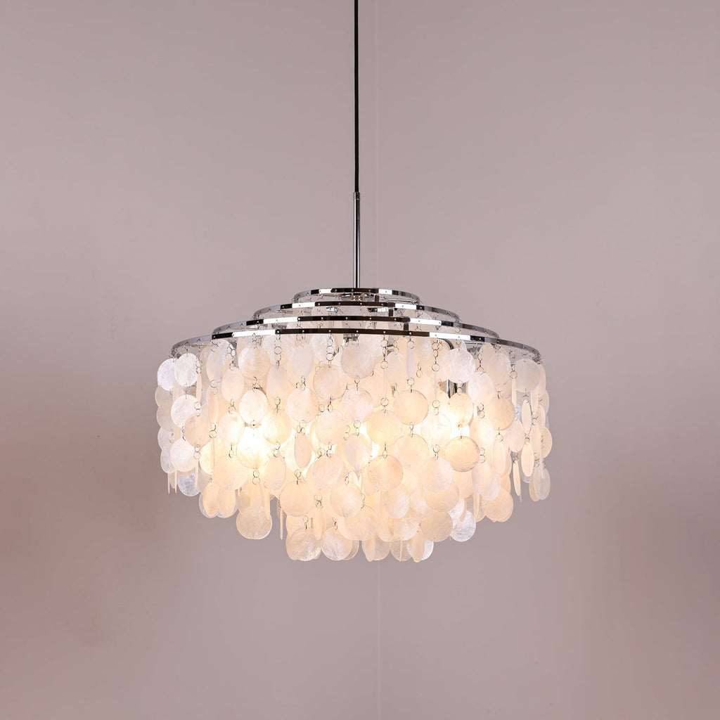 Round Shell Chandelier