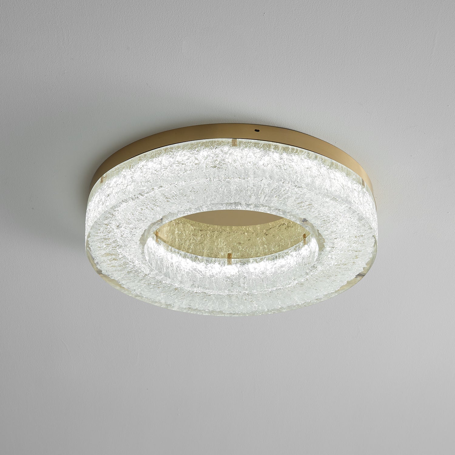 Ice Crack Circle Ceiling Lamp