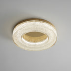 Ice Crack Circle Ceiling Lamp