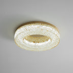 Ice Crack Circle Ceiling Lamp