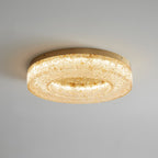 Ice Crack Circle Ceiling Lamp
