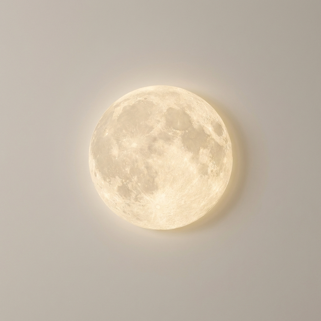 Moon 3D Wall Lamp