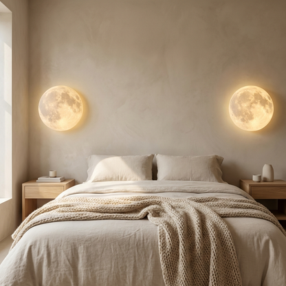 Moon 3D Wall Lamp