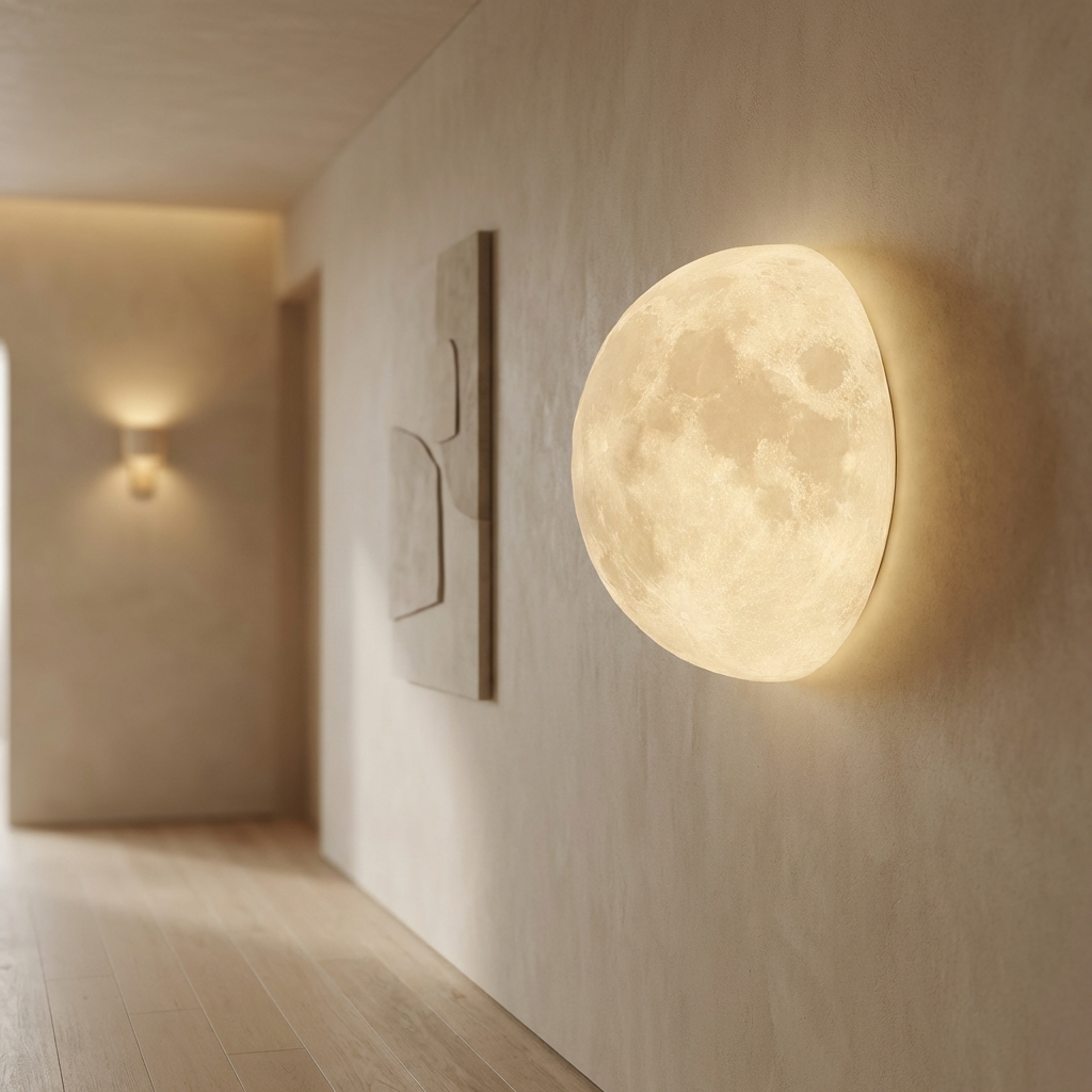 Moon 3D Wall Lamp