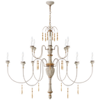 Rousseau Large Oval Chandelier