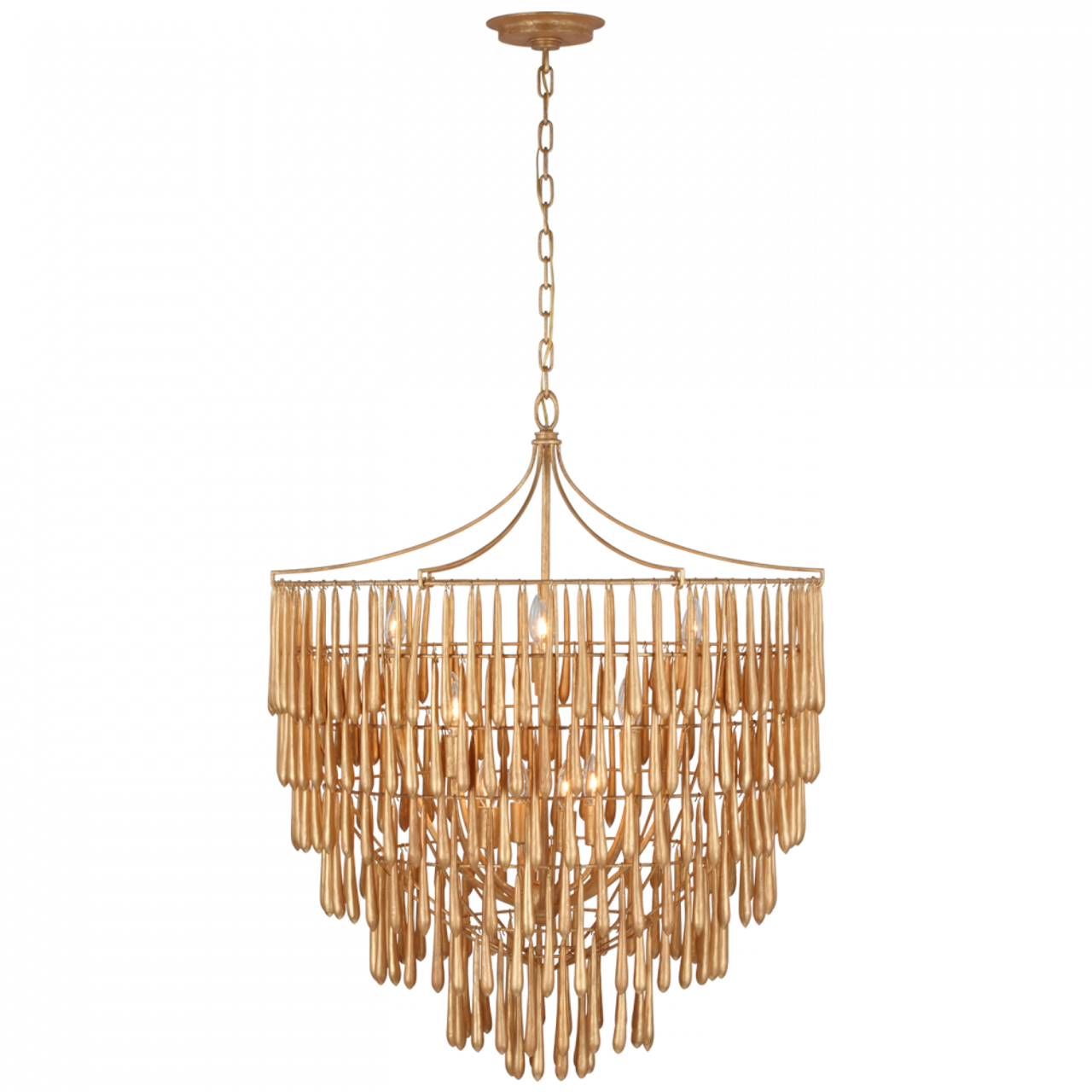 Vacarro Tall Cascading Chandelier