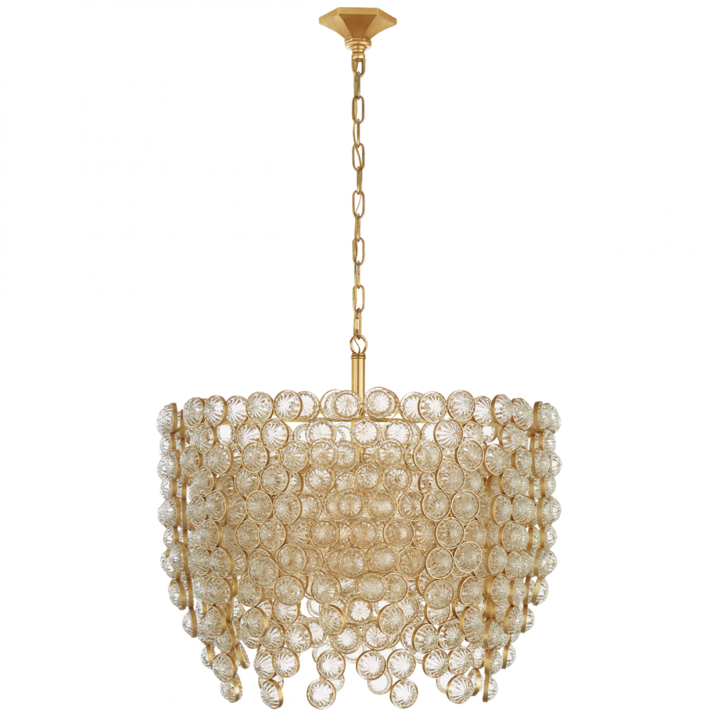 Rousseau Large Oval Chandelier