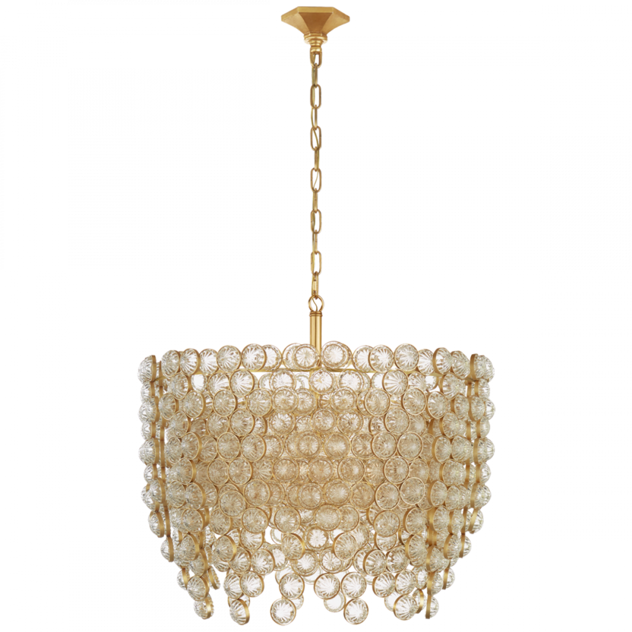 Rousseau Large Oval Chandelier