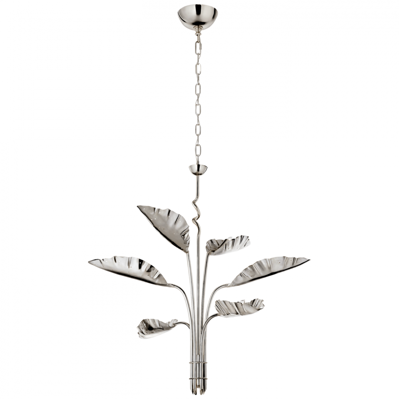 Dumaine Pierced Leaf Chandelier