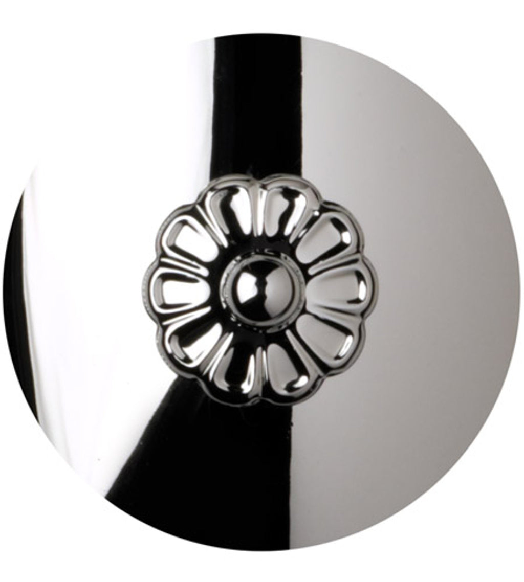 Jasmine Chandelier, 6-Light, Silver, Clear Optic Crystal, 22.5"W (9676-40CL XUKJF)