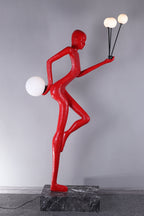 Juggling Sculptor Floor Lamp