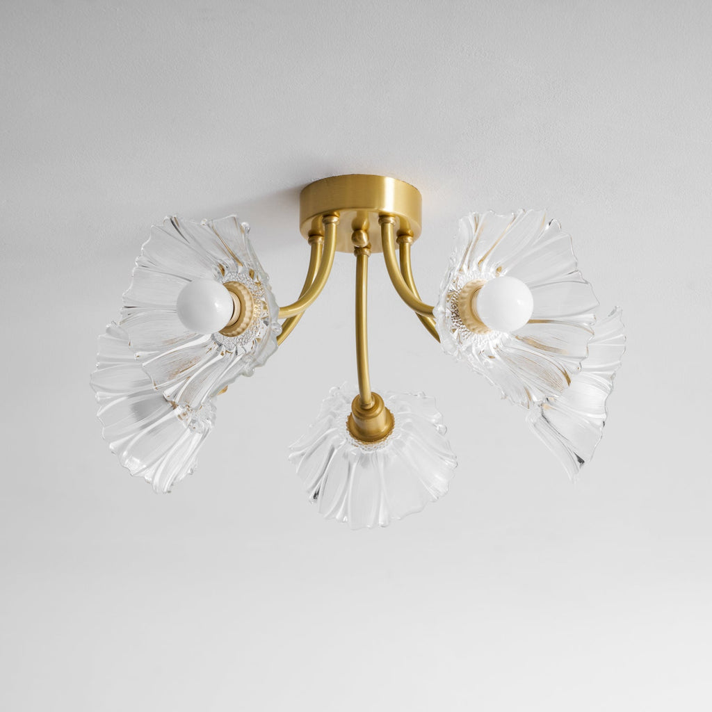 Kalin Flower Glass Ceiling Lamp