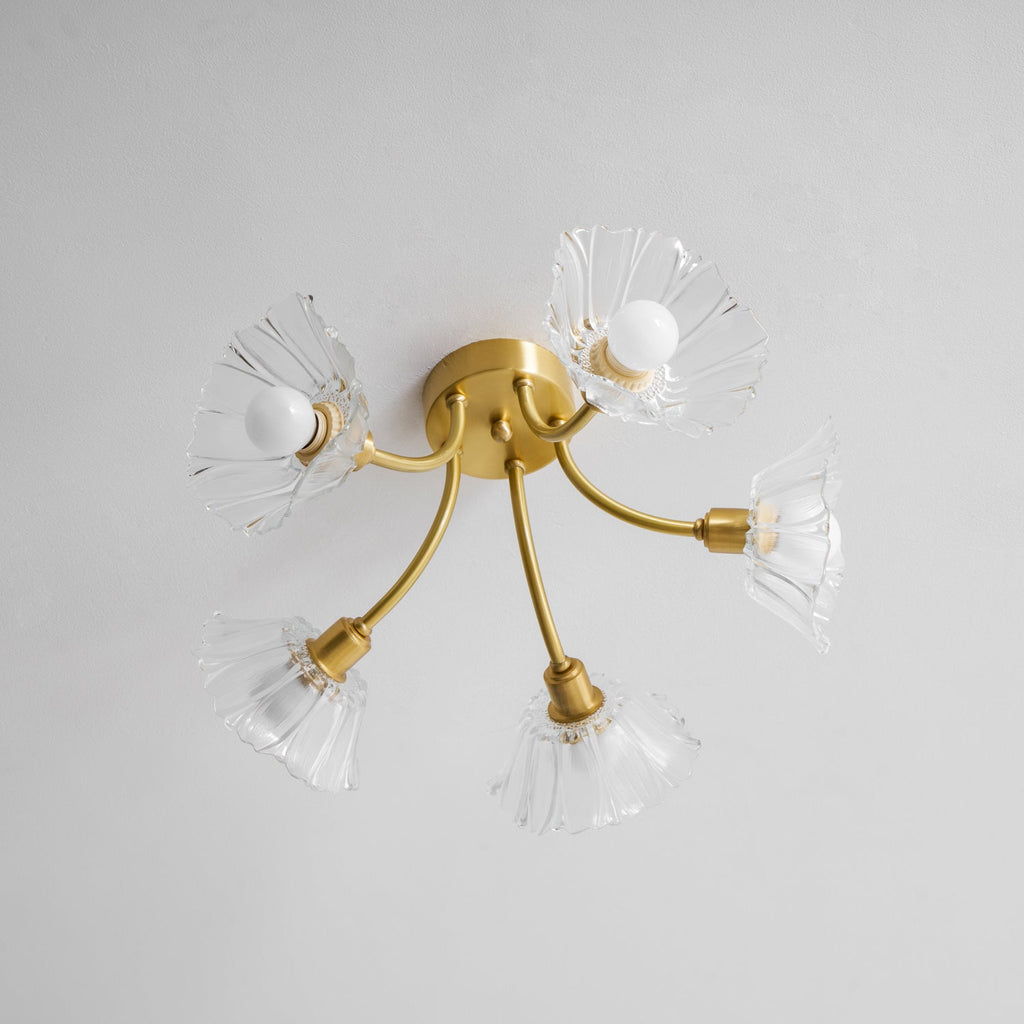 Kalin Flower Glass Ceiling Lamp