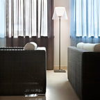 Chrome Prism Floor Lamp