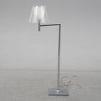 Chrome Prism Bending Floor Light