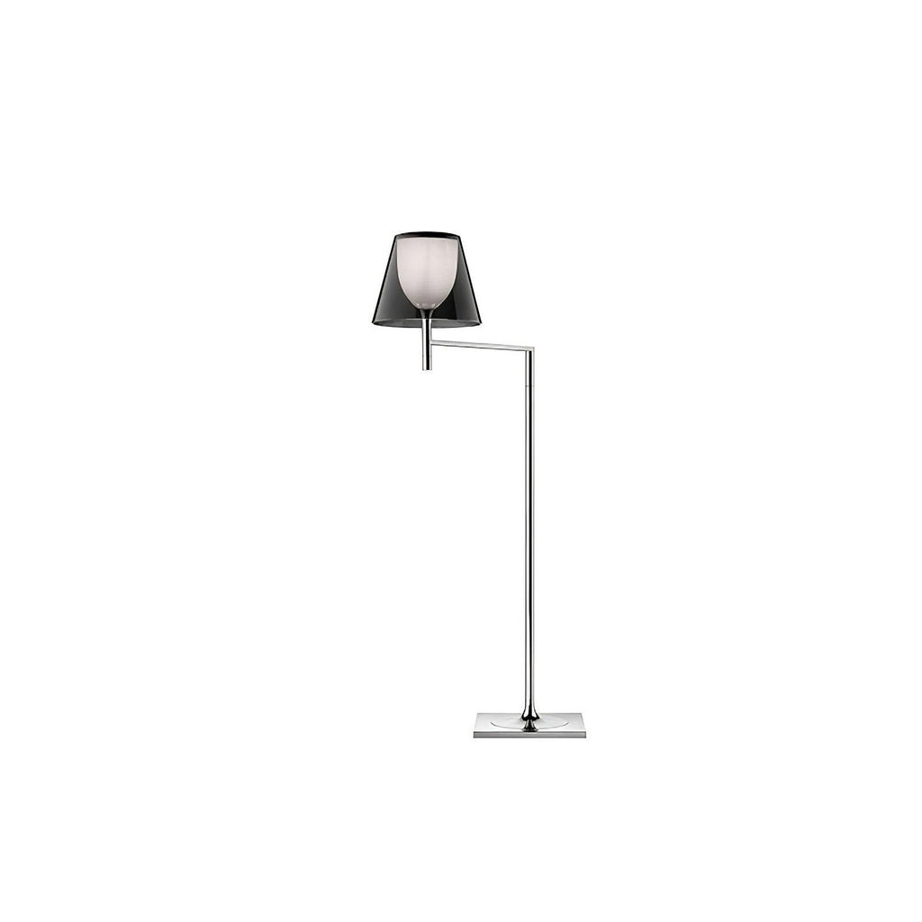 Chrome Prism Bending Floor Light