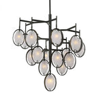 Nyra Chandelier, 1-Light, LED, Plated Brass, Acrylic, 42.25"W (700NYR42BR-LED930 70PDEUM)